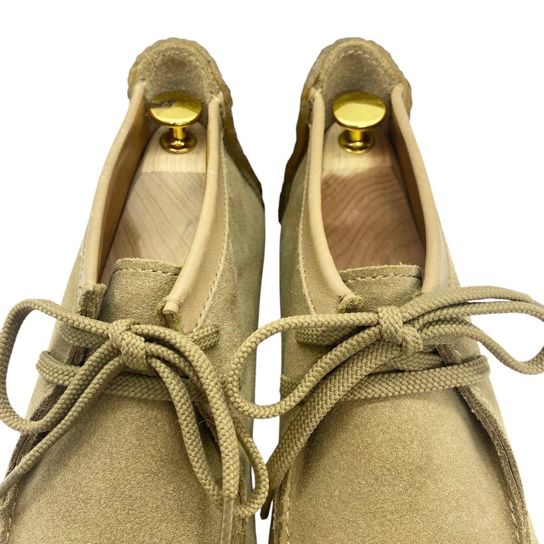 clarks クラークス　26.5cm ナタリー ベージュ モカシン スエード
