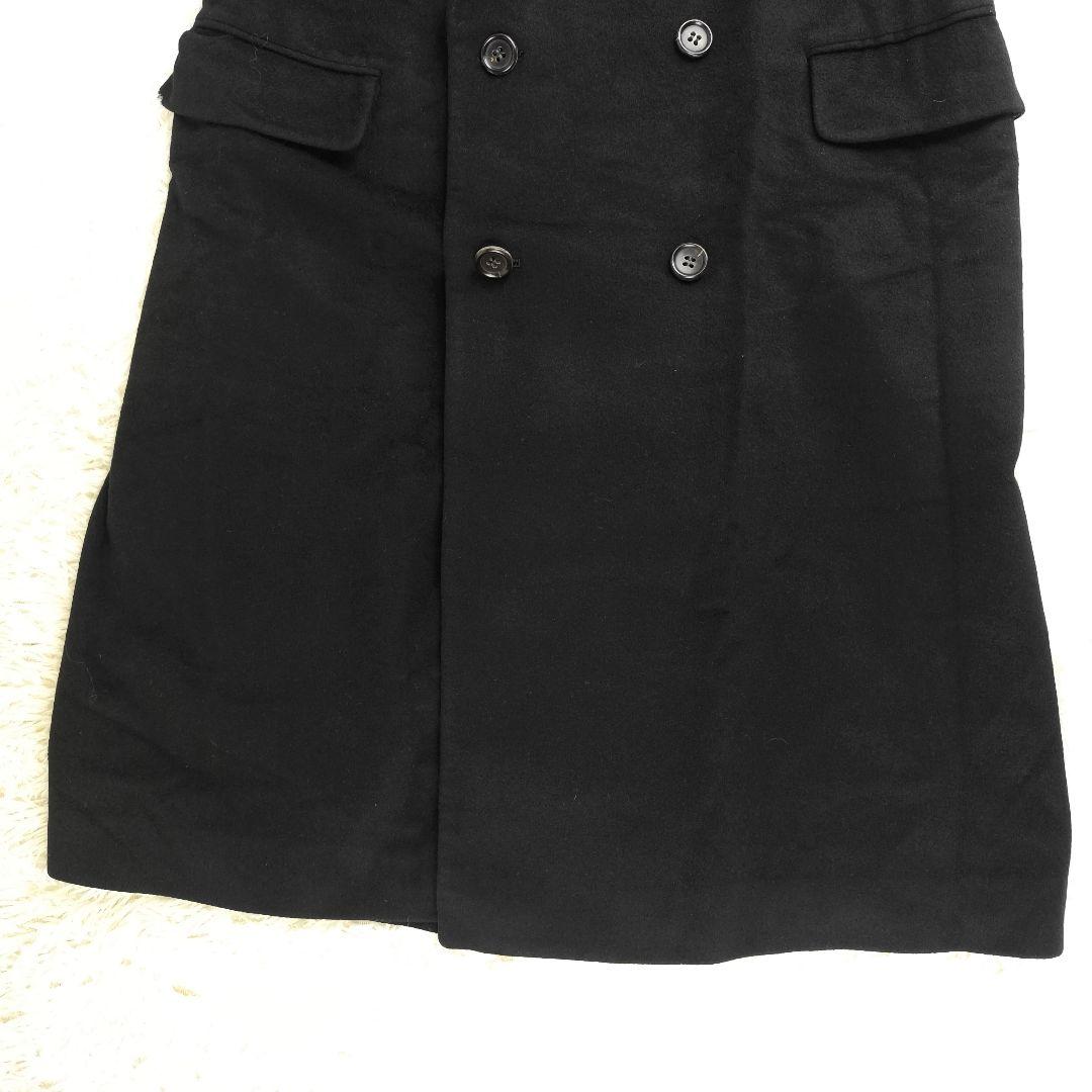 ✨極美品✨ ロロピアーナ チェスターコート カシミア100％ ダブル 黒