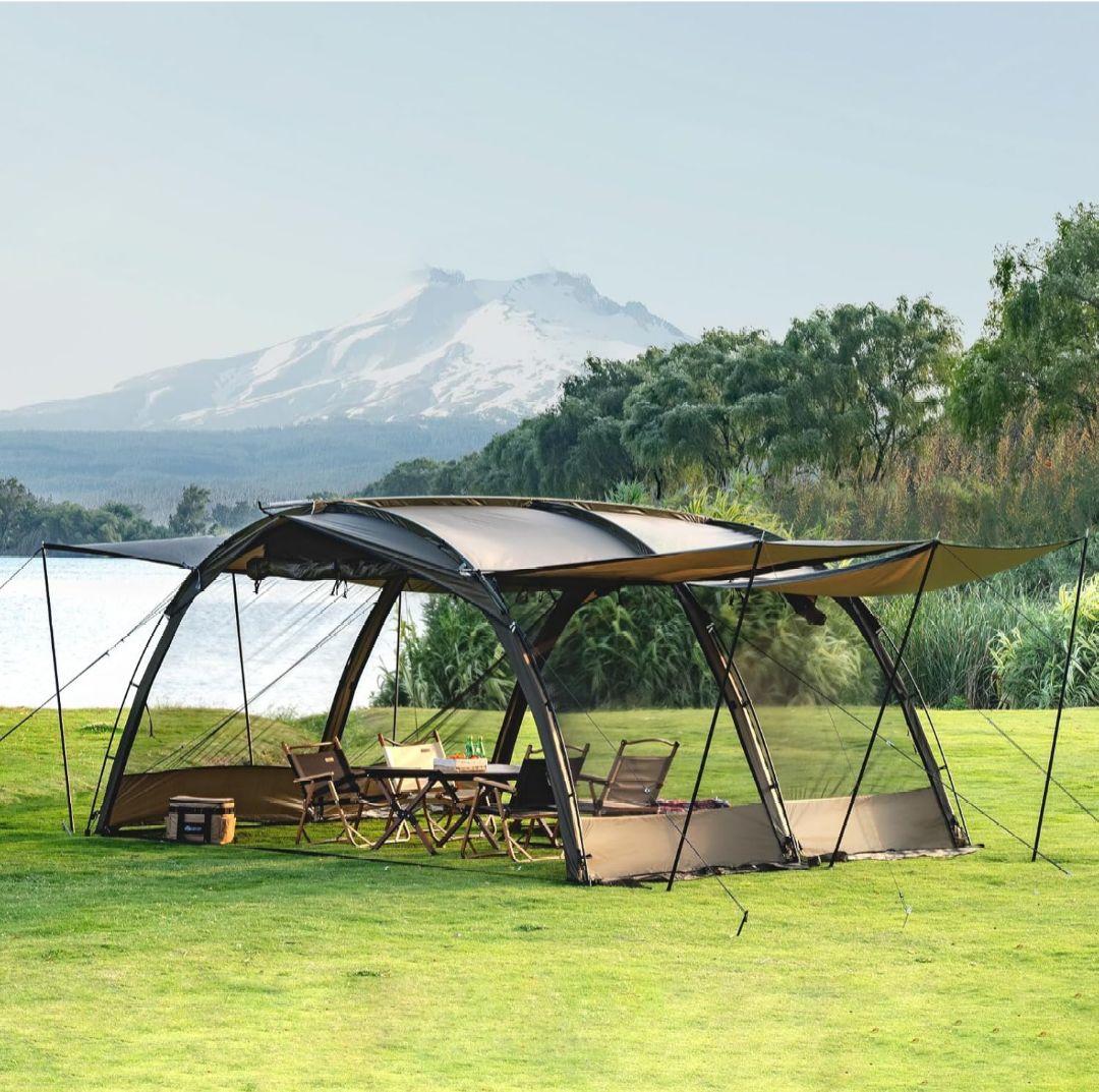 tomount トンネルテント　TPU メッシュ　グランドシートオプション多数