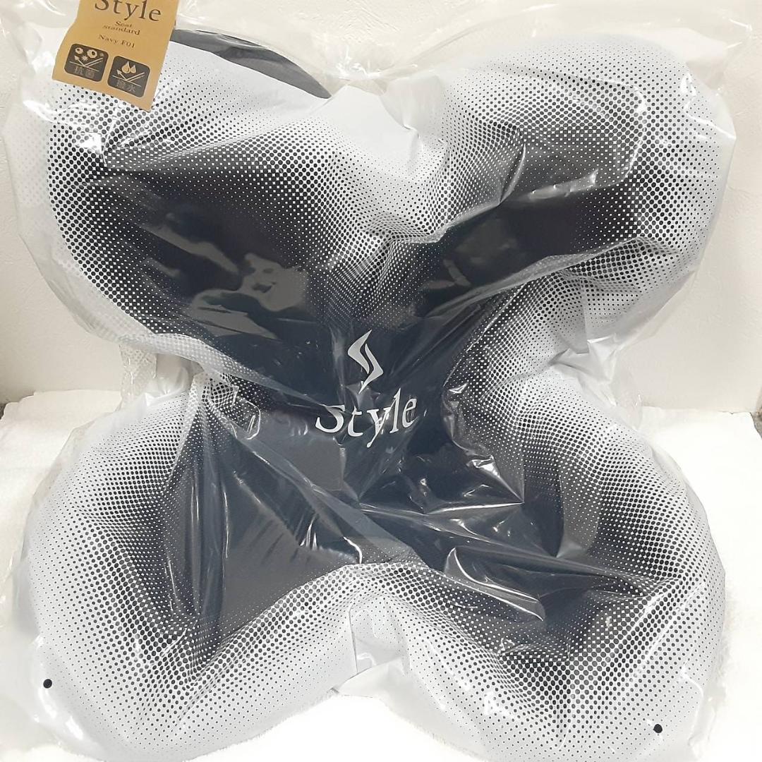 スタイル スタンダード 座椅子 ネイビー F01 MTG 純正品 姿勢矯正 骨盤