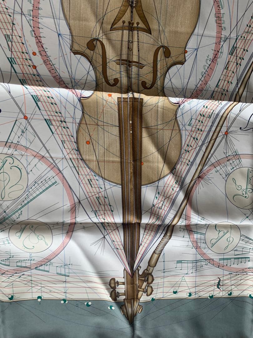 スカーフ　エルメスカレ90 La Musique des Spheres