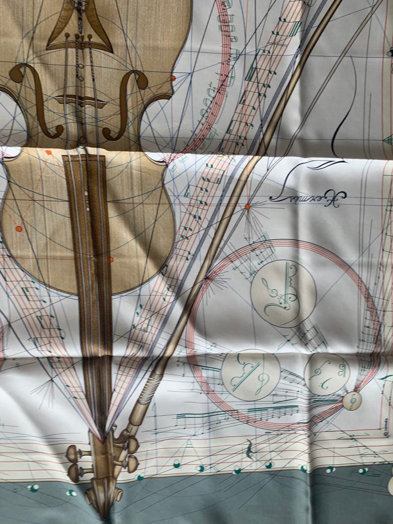 スカーフ　エルメスカレ90 La Musique des Spheres