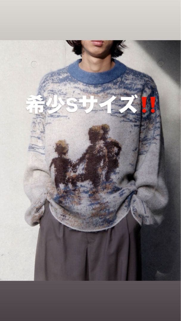 shinya kozuka \"Krøyer\" knit Sサイズ