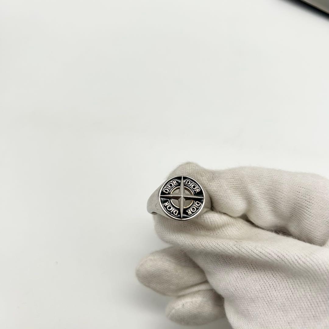 付属品付き 希少 DIOR STONE ISLAND シグネット リング S - メルカリ
