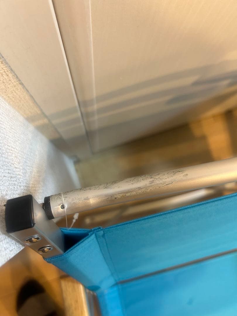 室内使用　コールマン アウトドアチェア スカイブルー　2脚セット