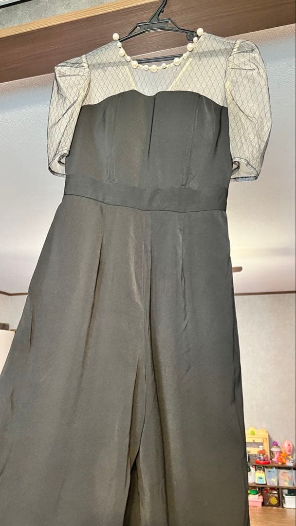 lagunamoon ladyパールネックパンツドレス