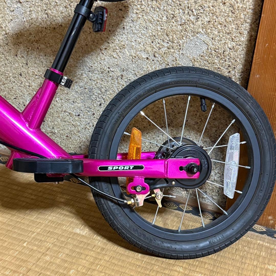 【極美品】STRIDER ストライダー　14X バランスバイク　ピンク