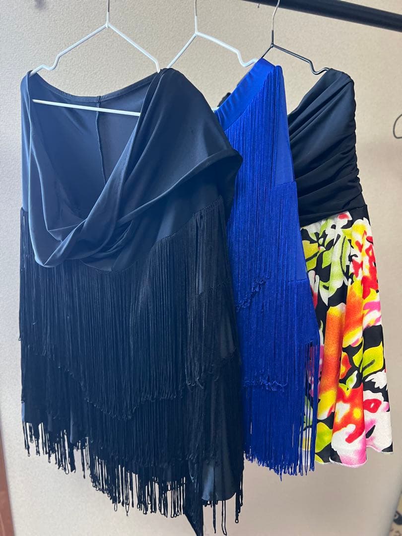 ★美品★社交ダンス用　スカート ★3点セット