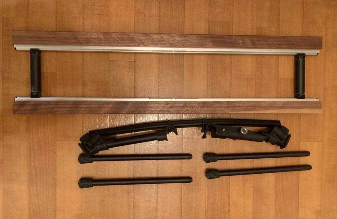 アルミ製サイドテーブル　キャンプ　アウトドア　IGT ハンドメイド品