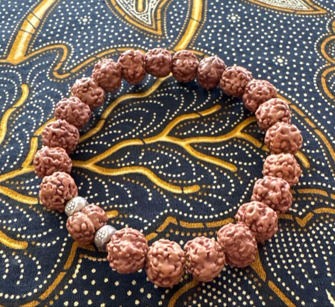 ✰︎‪ 琥珀 ✰ ✰︎ ルドラクシャマーラー　トップ13ムキ