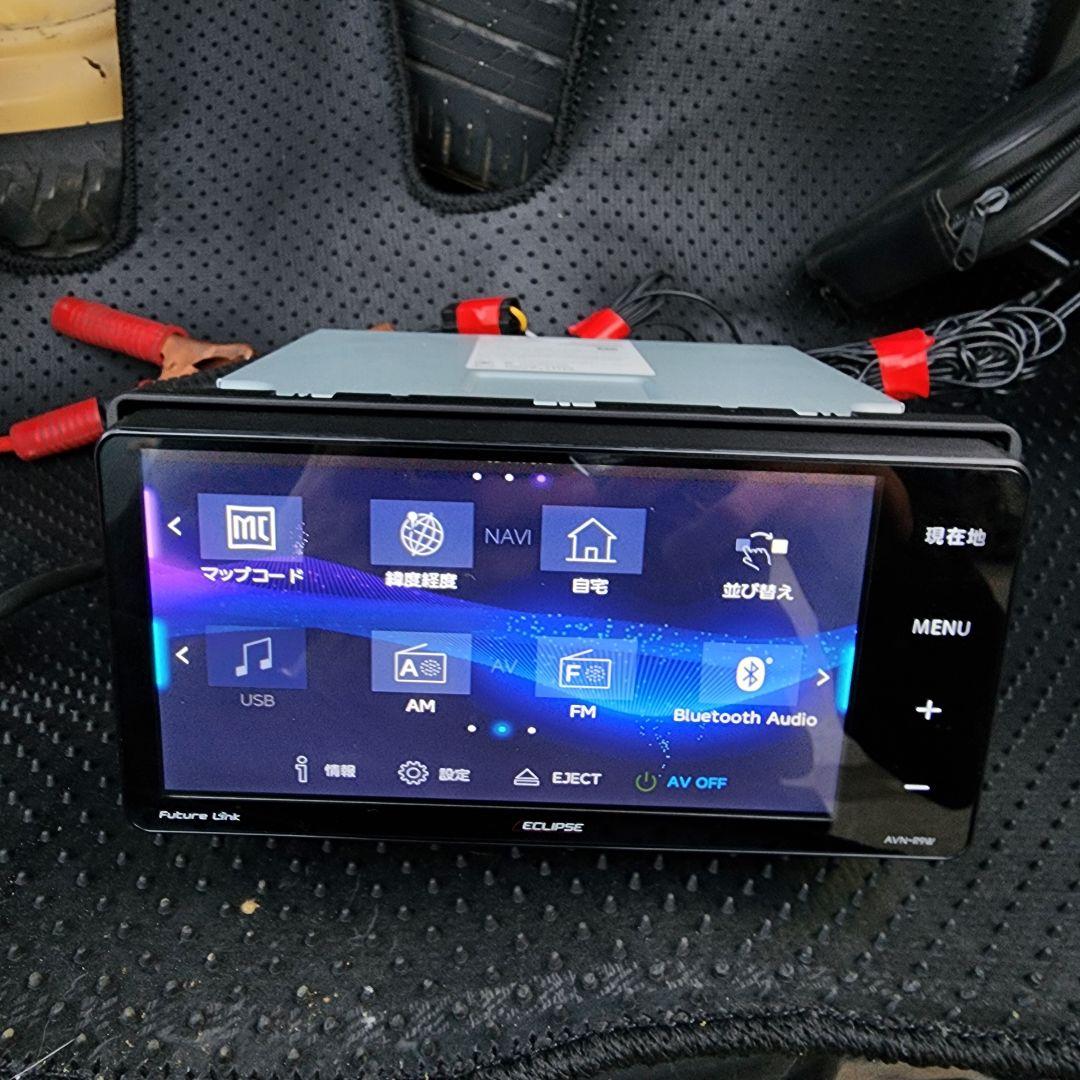 【動作済】AVN-R9W ETC付 フルセグ/BT/Wi-Fi/DVD 地図有