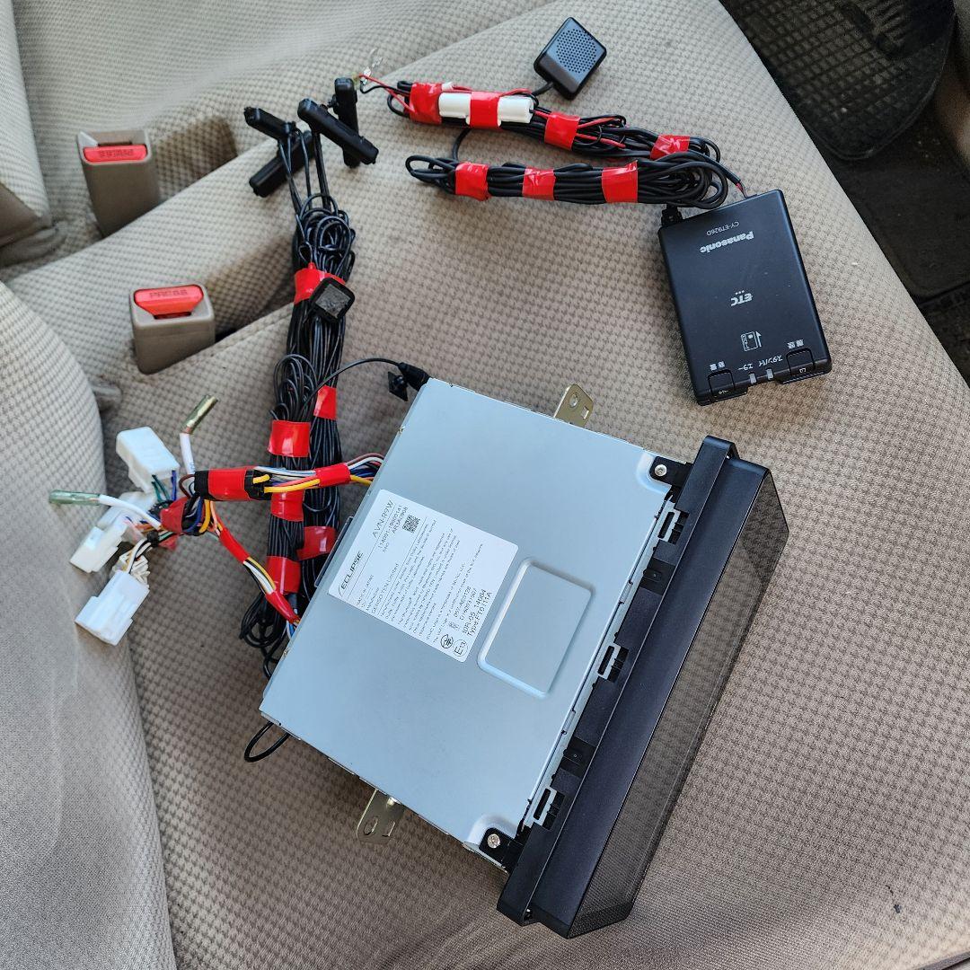 【動作済】AVN-R9W ETC付 フルセグ/BT/Wi-Fi/DVD 地図有