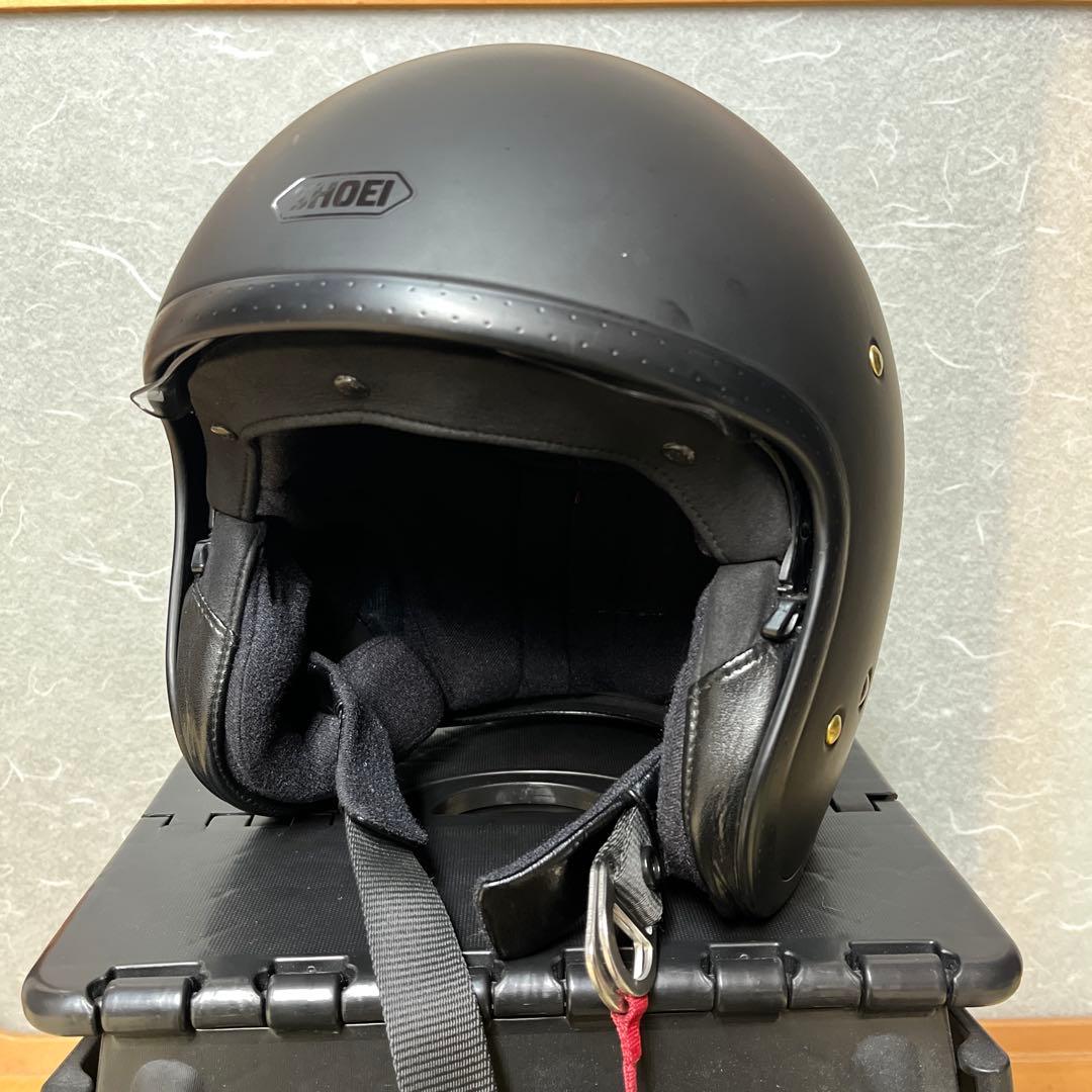 SHOEI JO J.O マットブラック ジェットヘルメット - メルカリ