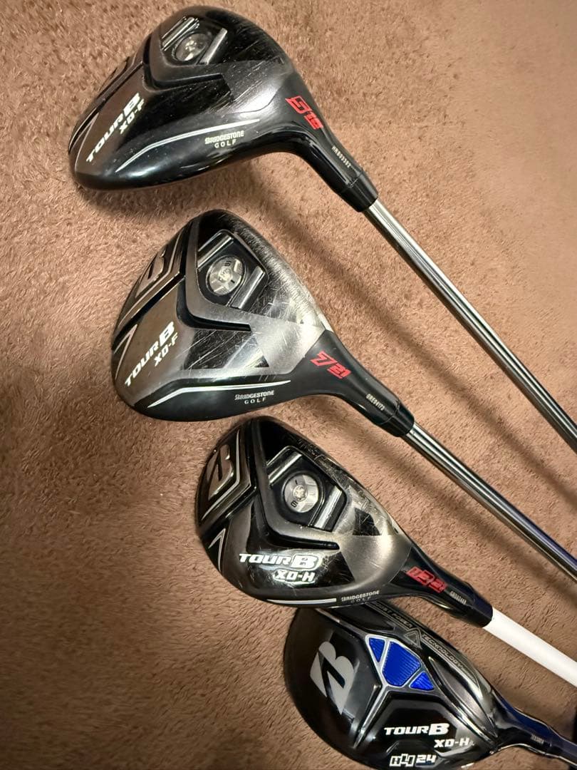 レアスペック 4本セット（FW・UT）+専用ウエイト7個