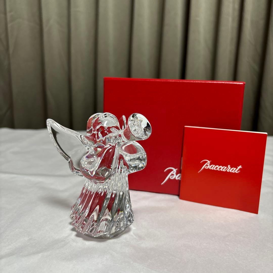 新品未使用品‼️バカラ置物ANGEL TROMBAトランペット