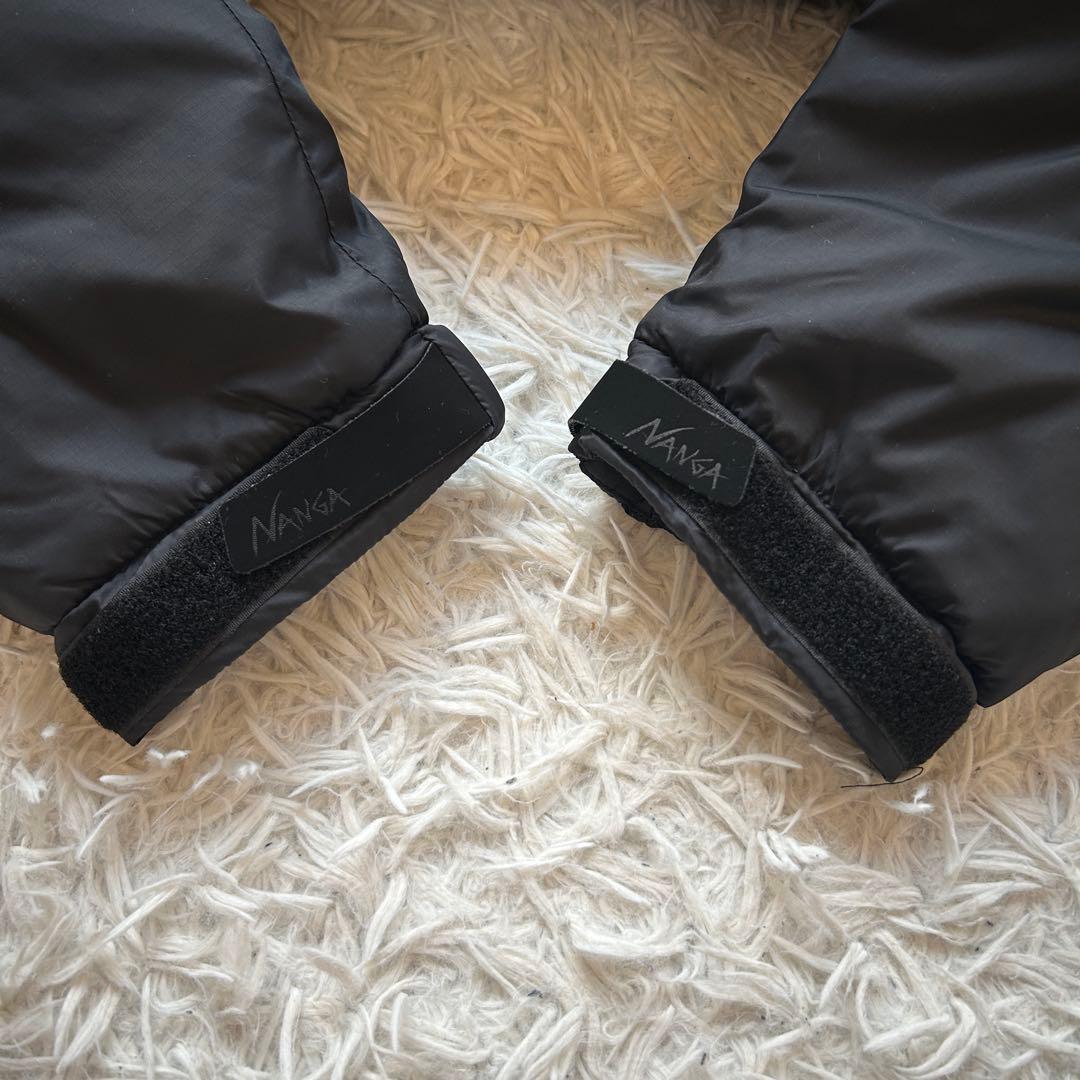 極美品 ナンガ ダウンジャケット オーロラテックス 撥水 アウトドア 防寒 極暖