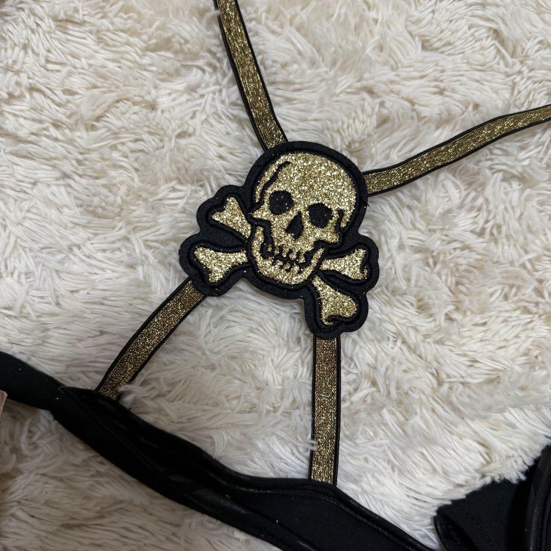 y2k d.i.a 激レア 希少 スカル☠️見せブラ 未使用タグ付き