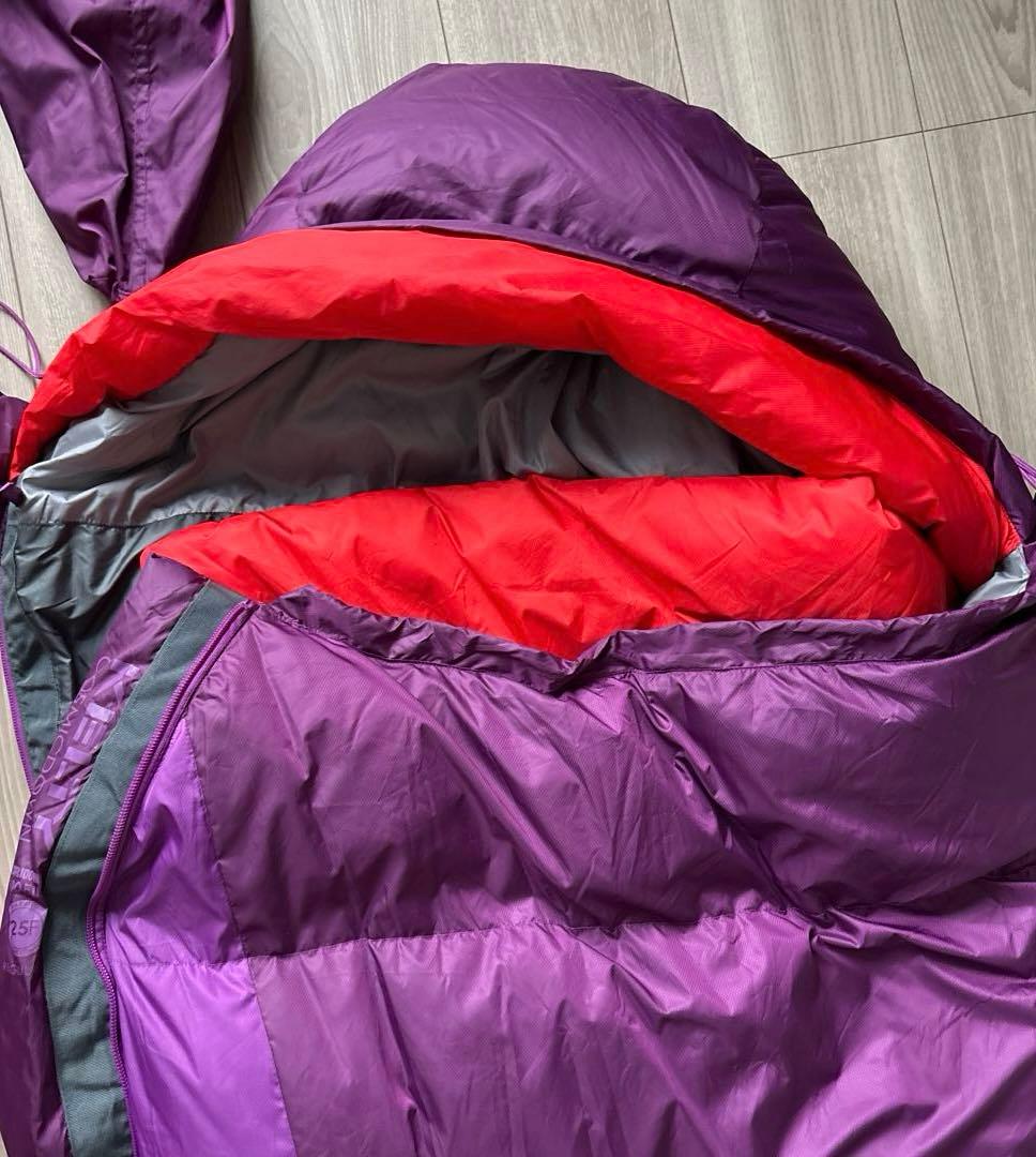 Kelty 寝袋 25°F 紫色