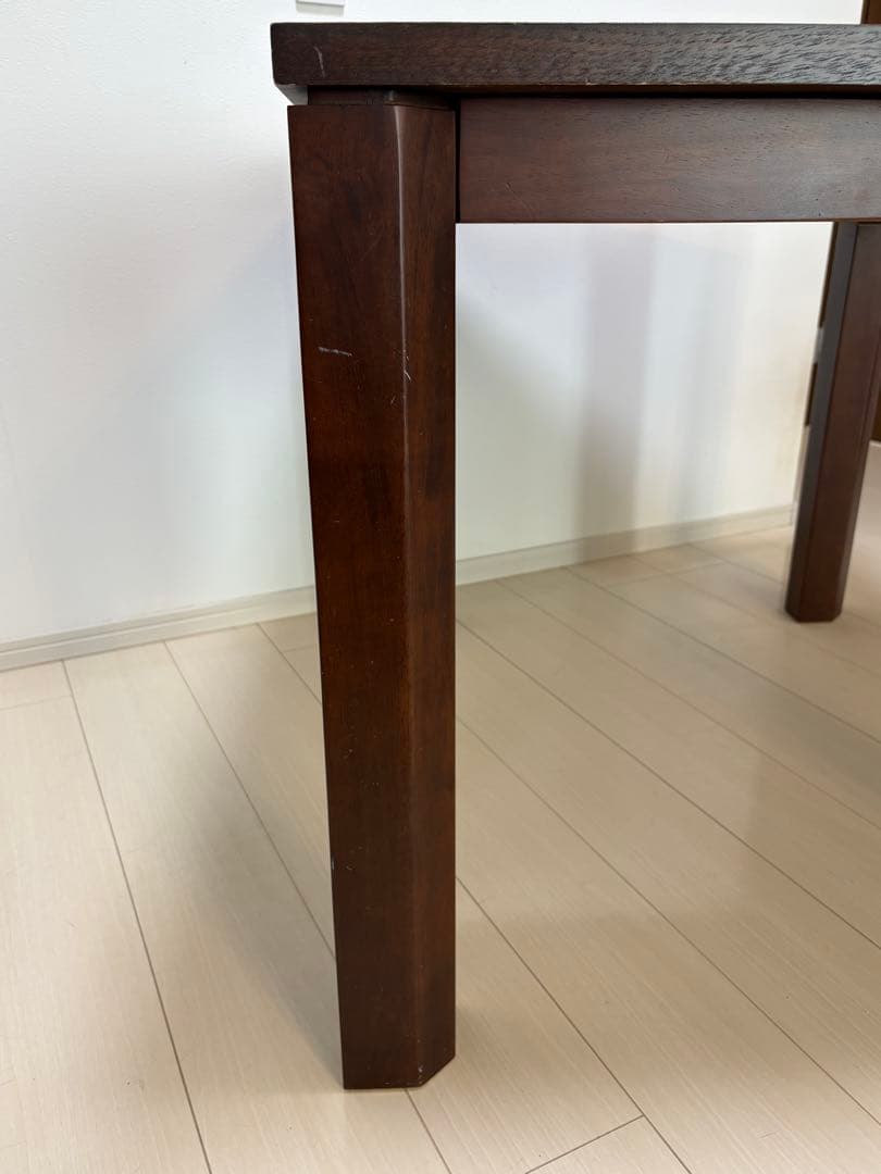 a.flat ダイニングテーブル 幅950(通常時)～1400(伸長時)