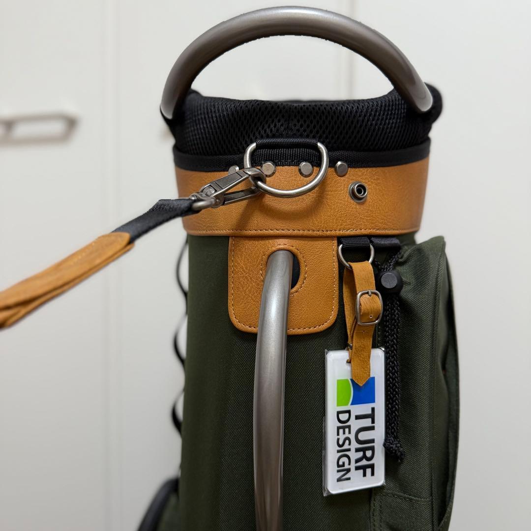 週末SALE 未使用 TURF DESIGN TDCB-BE70 キャディバッグ