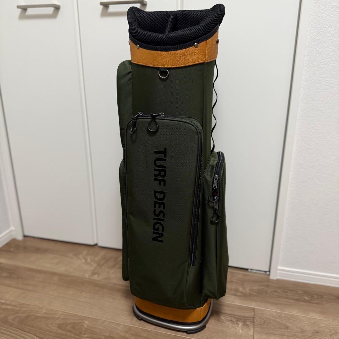週末SALE 未使用 TURF DESIGN TDCB-BE70 キャディバッグ