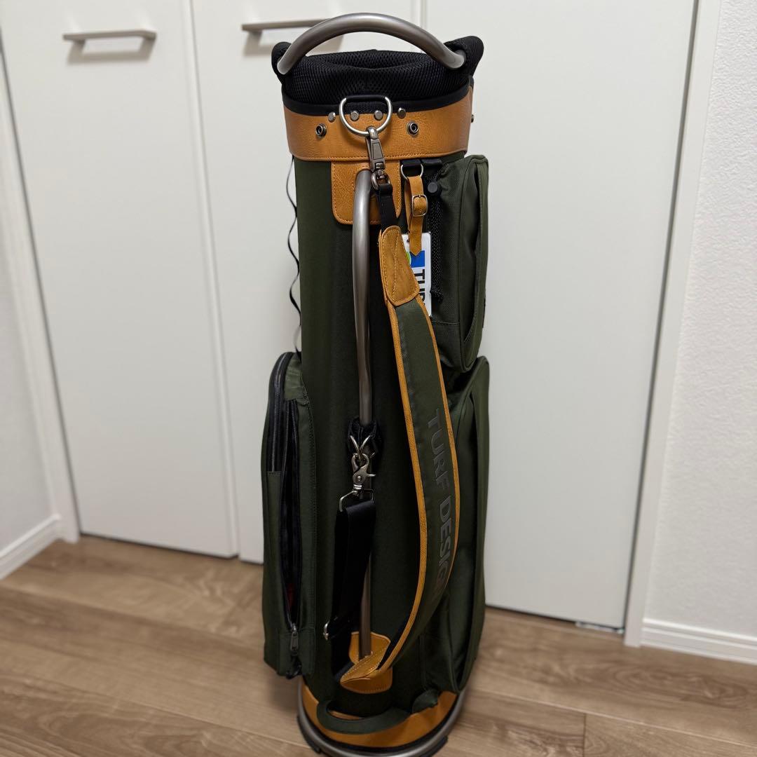 週末SALE 未使用 TURF DESIGN TDCB-BE70 キャディバッグ
