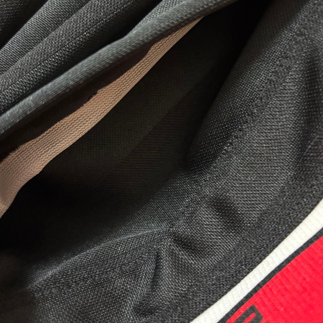 ☆大きめサイズ PUMA ジャージ プージャ セットアップ 黒/赤 5XO