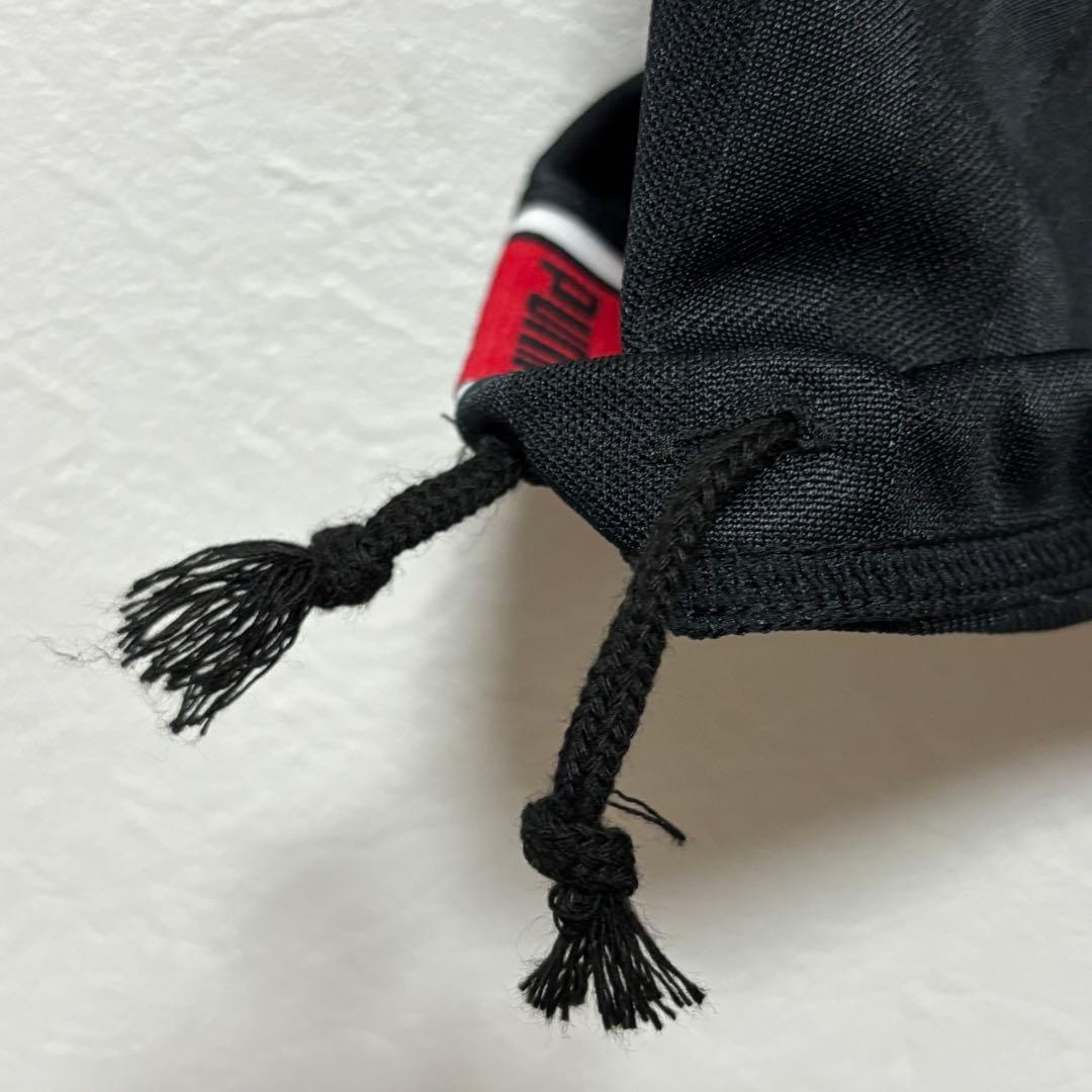 ☆大きめサイズ PUMA ジャージ プージャ セットアップ 黒/赤 5XO