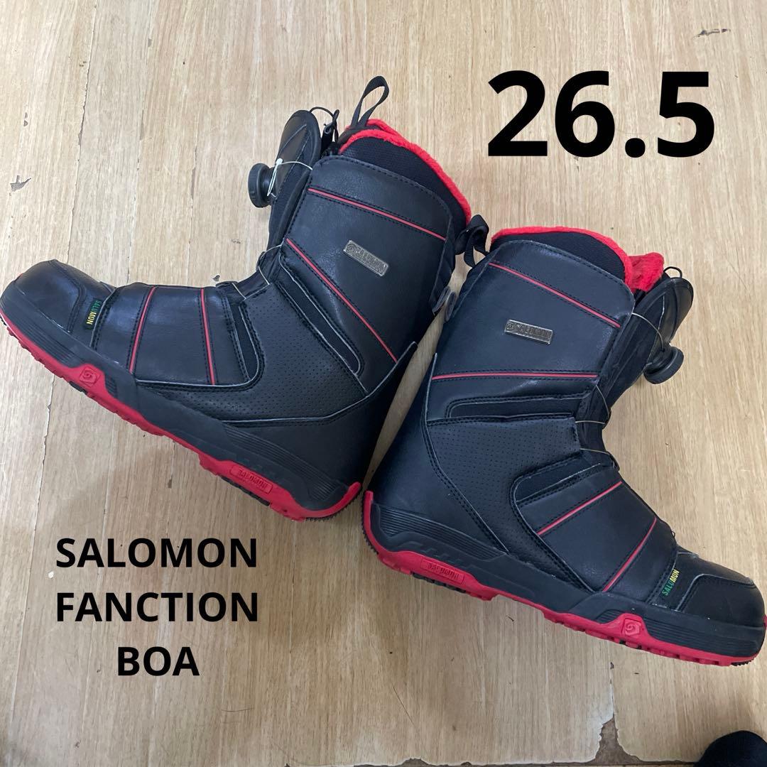 スノーボードブーツ　SALOMON　サロモン　FANCTIONBOA26.5 ㎝