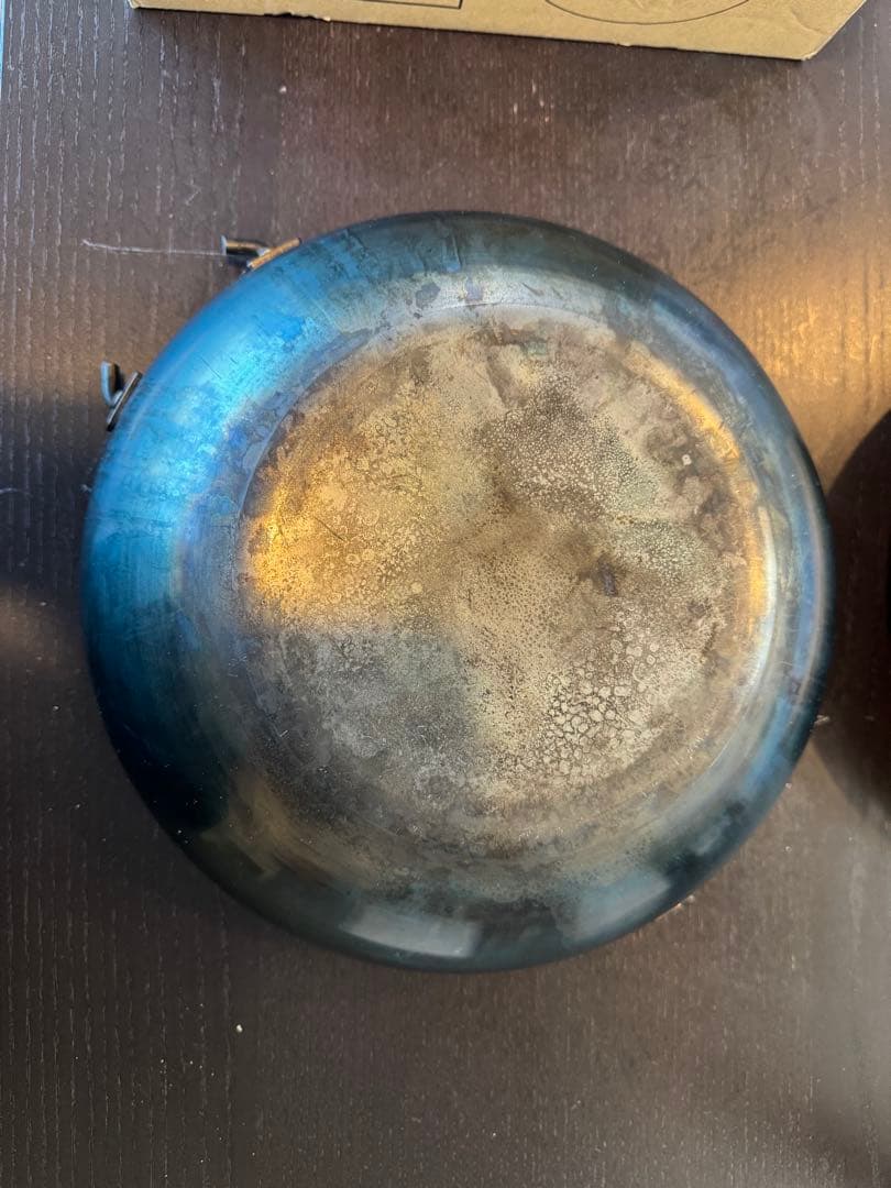 LOGOS（ロゴス） 鉄の職人アイアン吊り鍋（木蓋付）