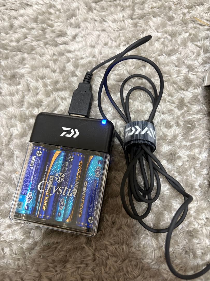 ダイワ クリスティアワカサギ AIR パールホワイト＋　アルミスプール換装、他