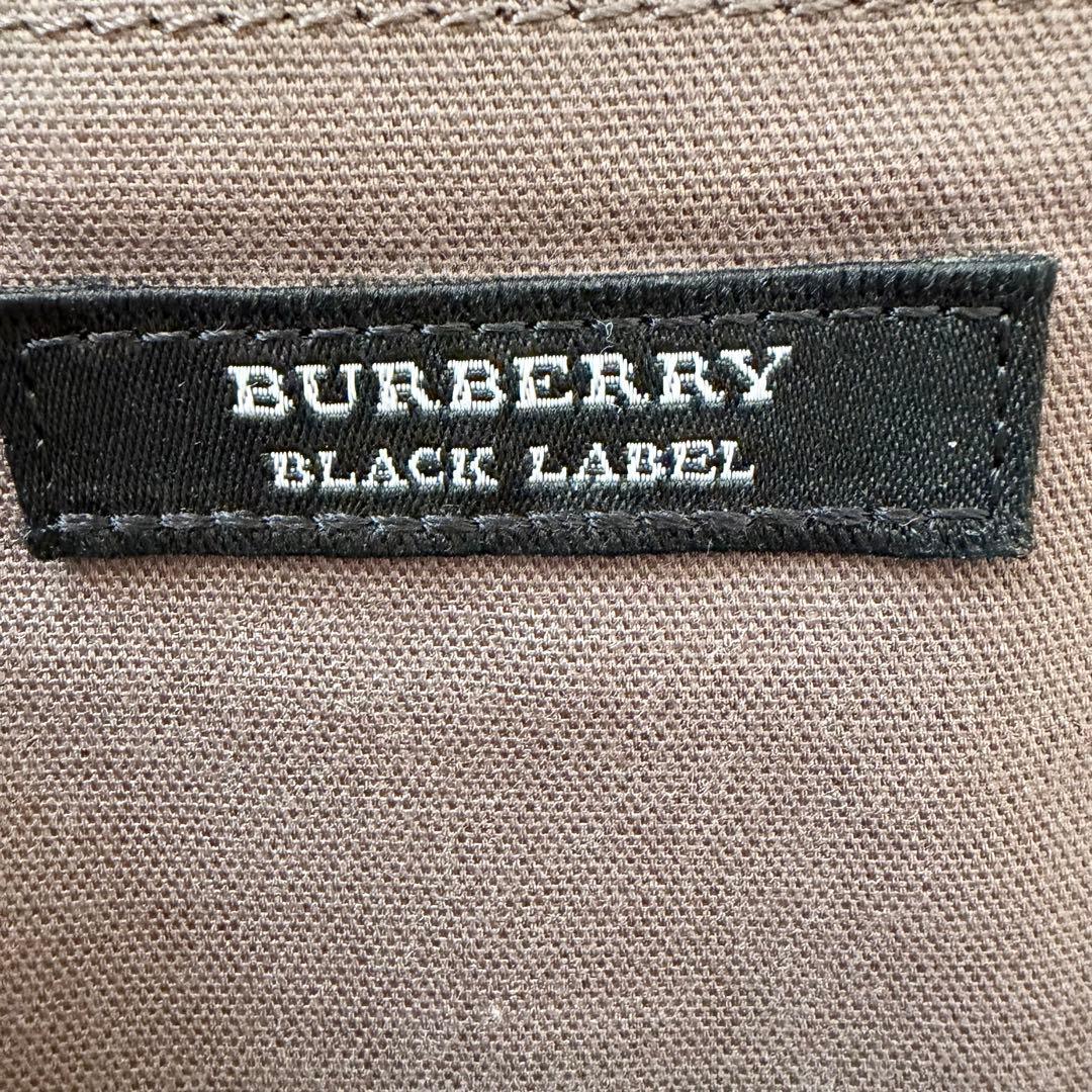 【超希少】バーバリーブラックレーベル ボディーバッグ レザー ブラック 肩掛け