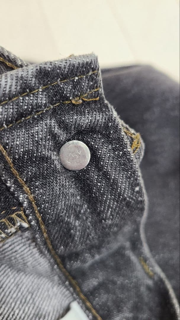 【92年】 Levi's501 先染めブラック USA製 W30 L30