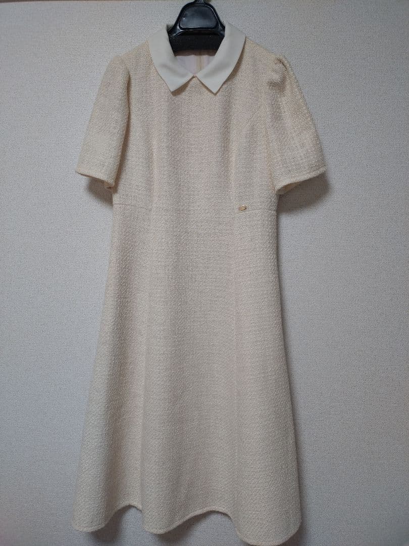 TOCCA TWEED BLOSSOM ドレス アイボリー