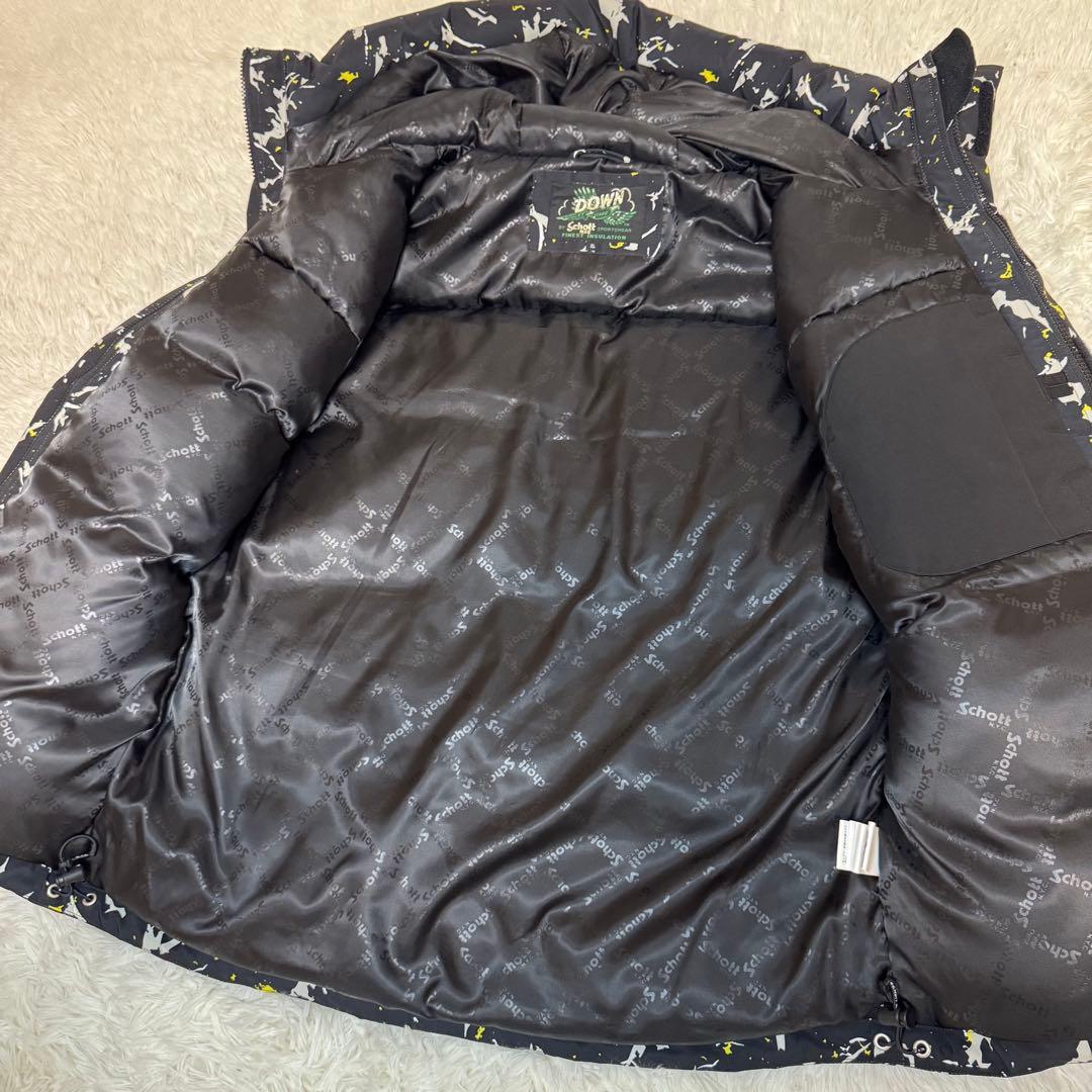 【新品・タグ付き】Schott × BEAVER 別注 2トーン ダウンパーカー