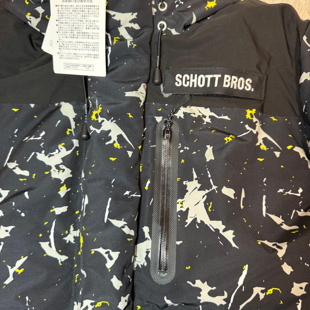 【新品・タグ付き】Schott × BEAVER 別注 2トーン ダウンパーカー