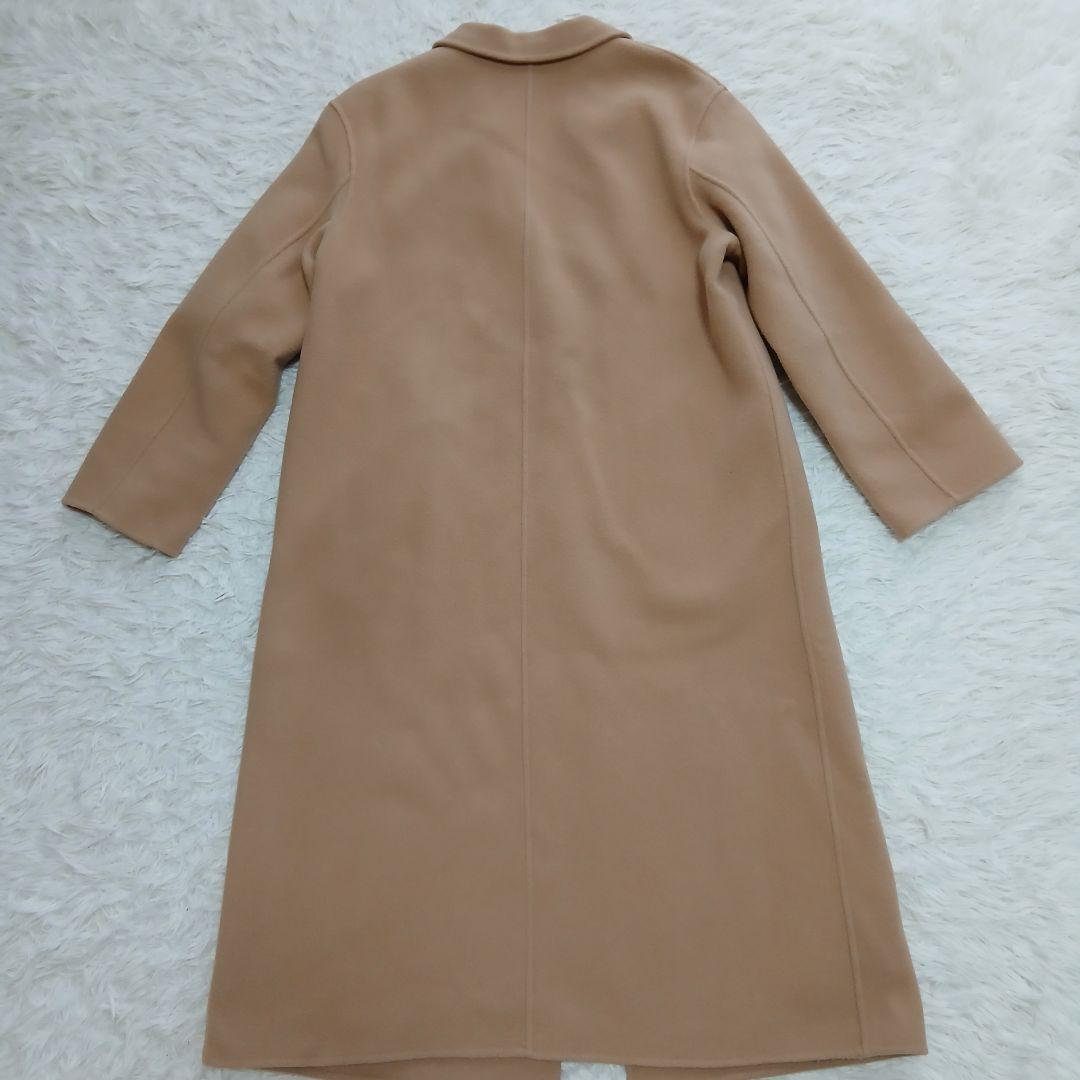 【23区】22AW【蛯原友里さん着用】ウールリバー ロングコートキャメル