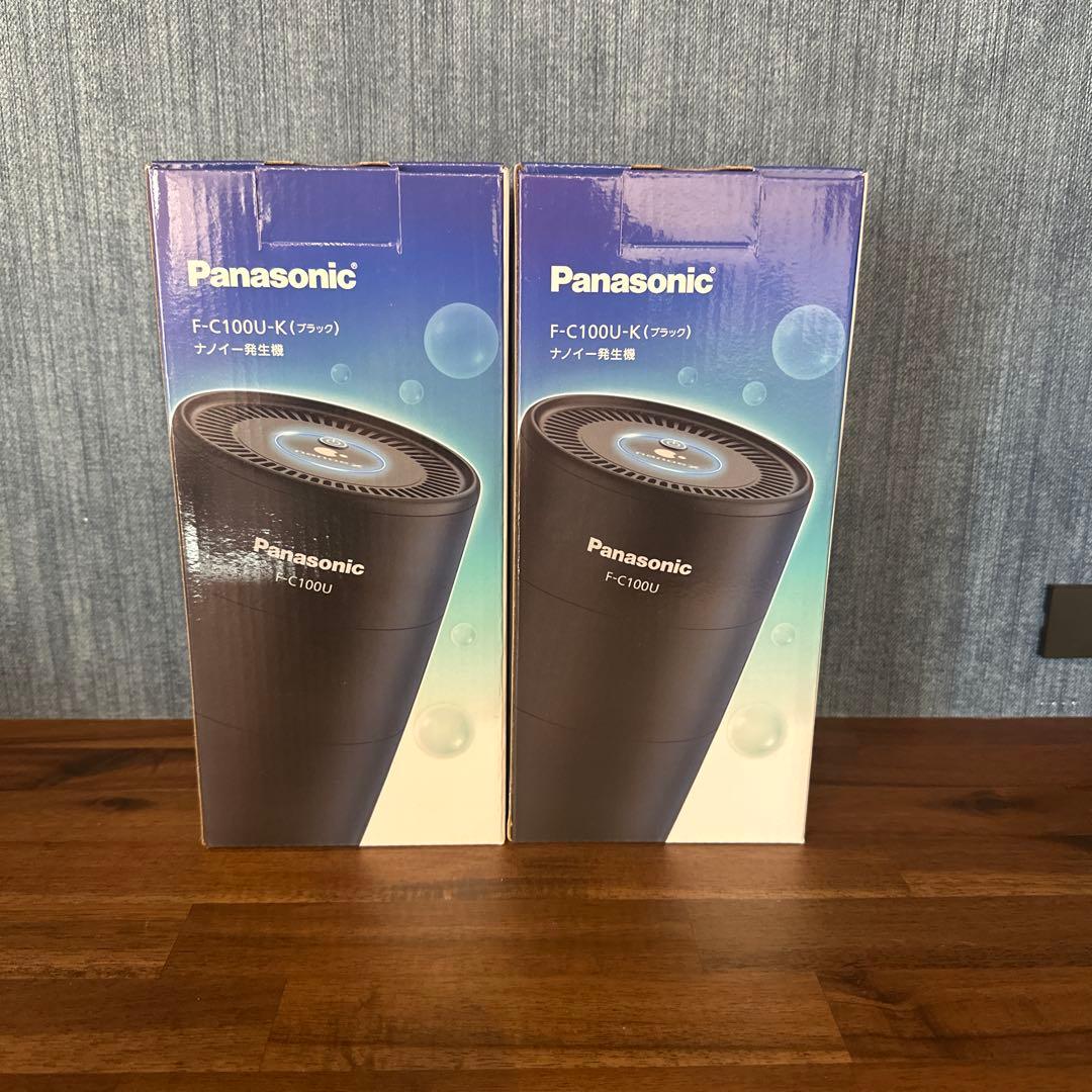 新品　パナソニック　ナノイー発生機　ブラック F-C100U-K 1台