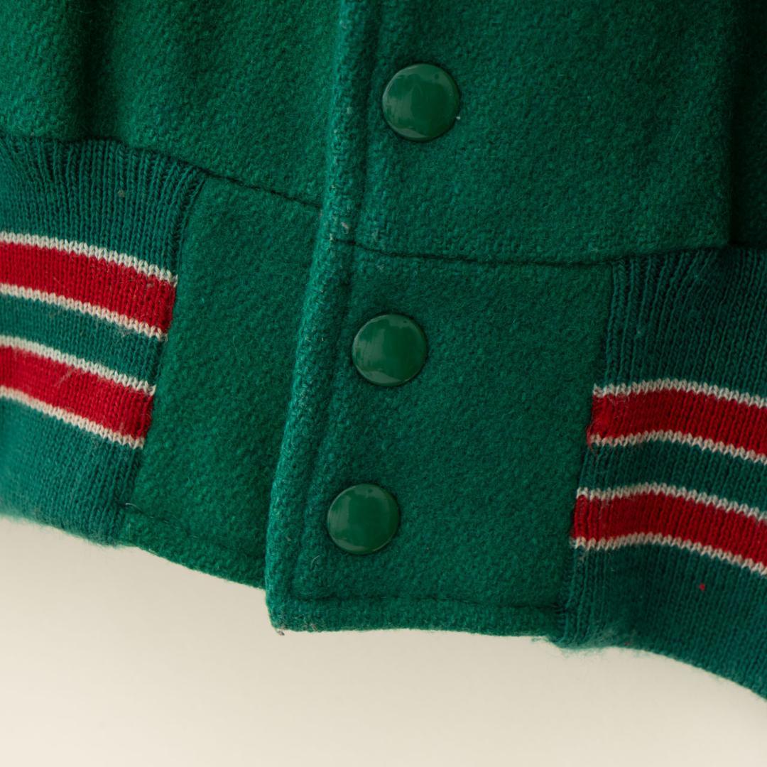 90s USA製 DeLONG×7UP デロング スタジャン メンズ XL 古着