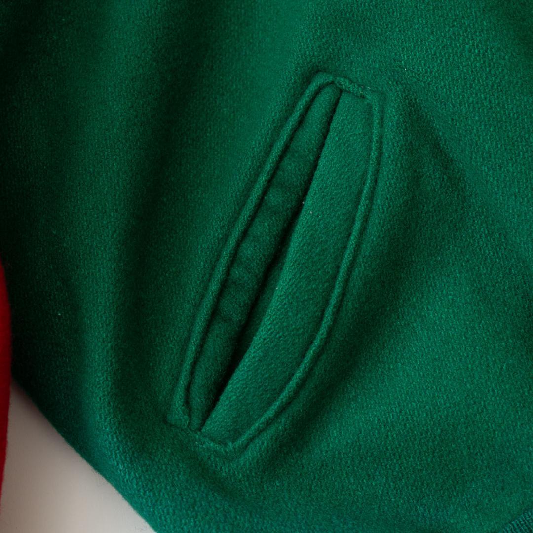 90s USA製 DeLONG×7UP デロング スタジャン メンズ XL 古着