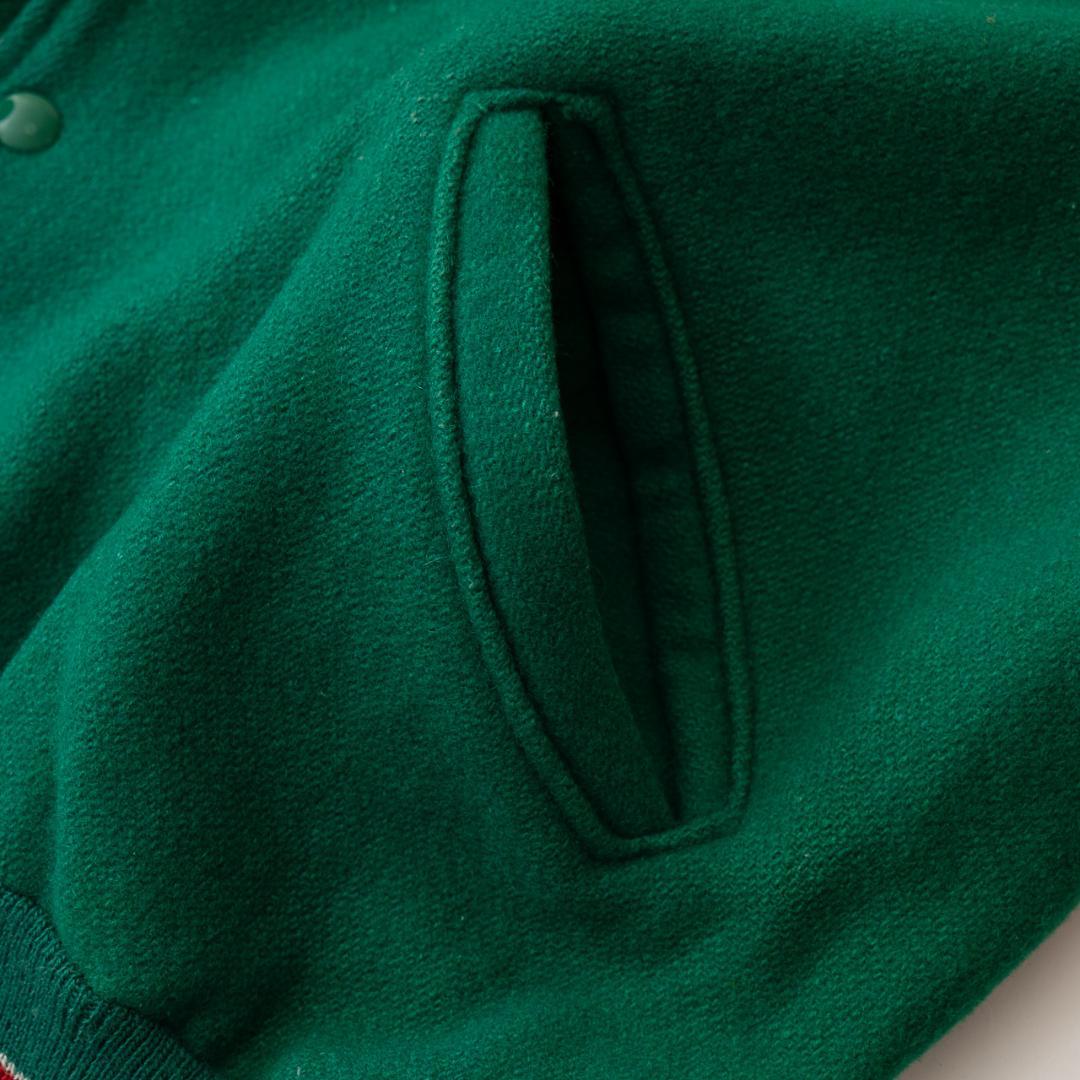 90s USA製 DeLONG×7UP デロング スタジャン メンズ XL 古着