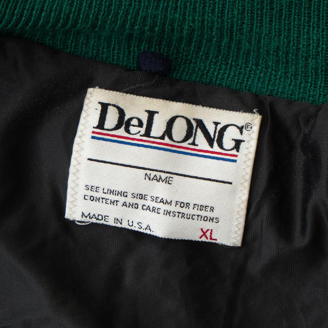 90s USA製 DeLONG×7UP デロング スタジャン メンズ XL 古着