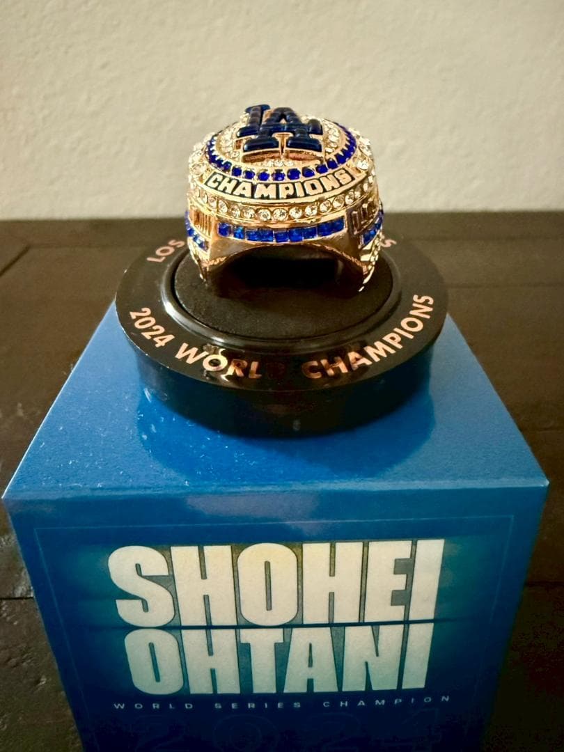 【非売品・限定品】Dodgers 大谷翔平 2024チャンピオンリング