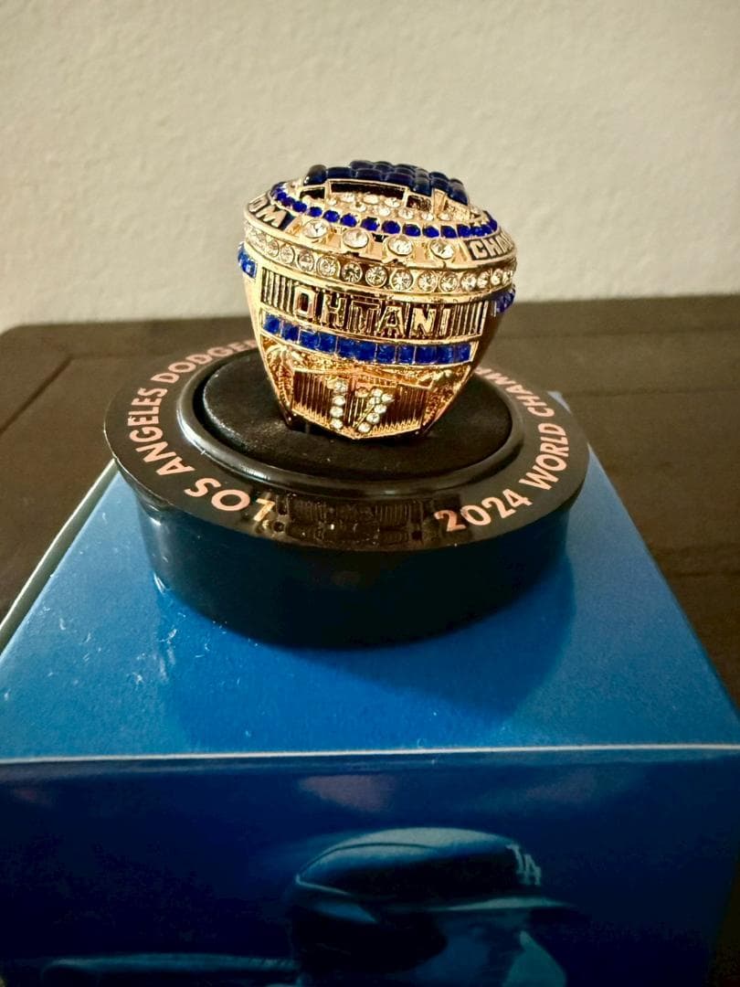 【非売品・限定品】Dodgers 大谷翔平 2024チャンピオンリング