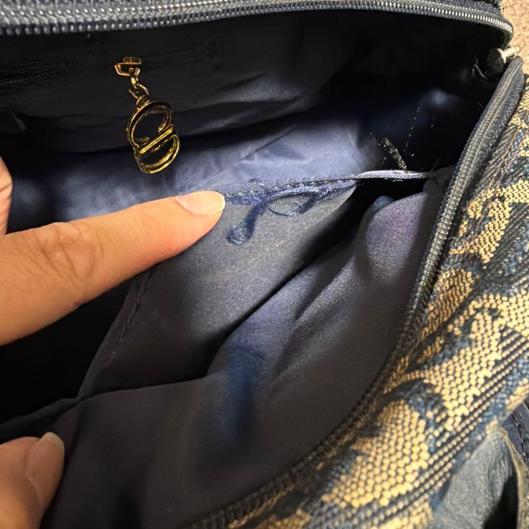 Christian Dior トロッター ダブルサドルバッグ