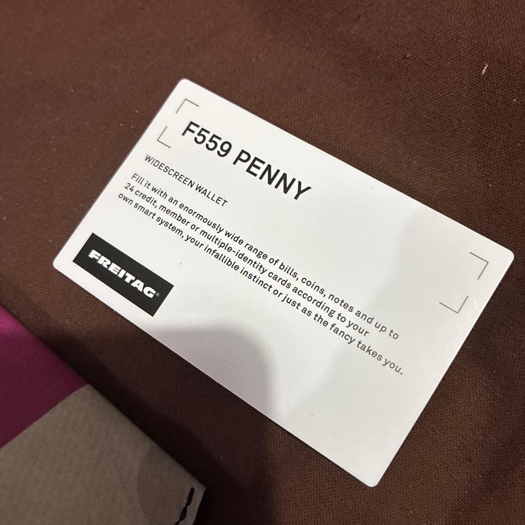 FREITAG F559 PENNY 長財布 ピンクドットブラック　未使用
