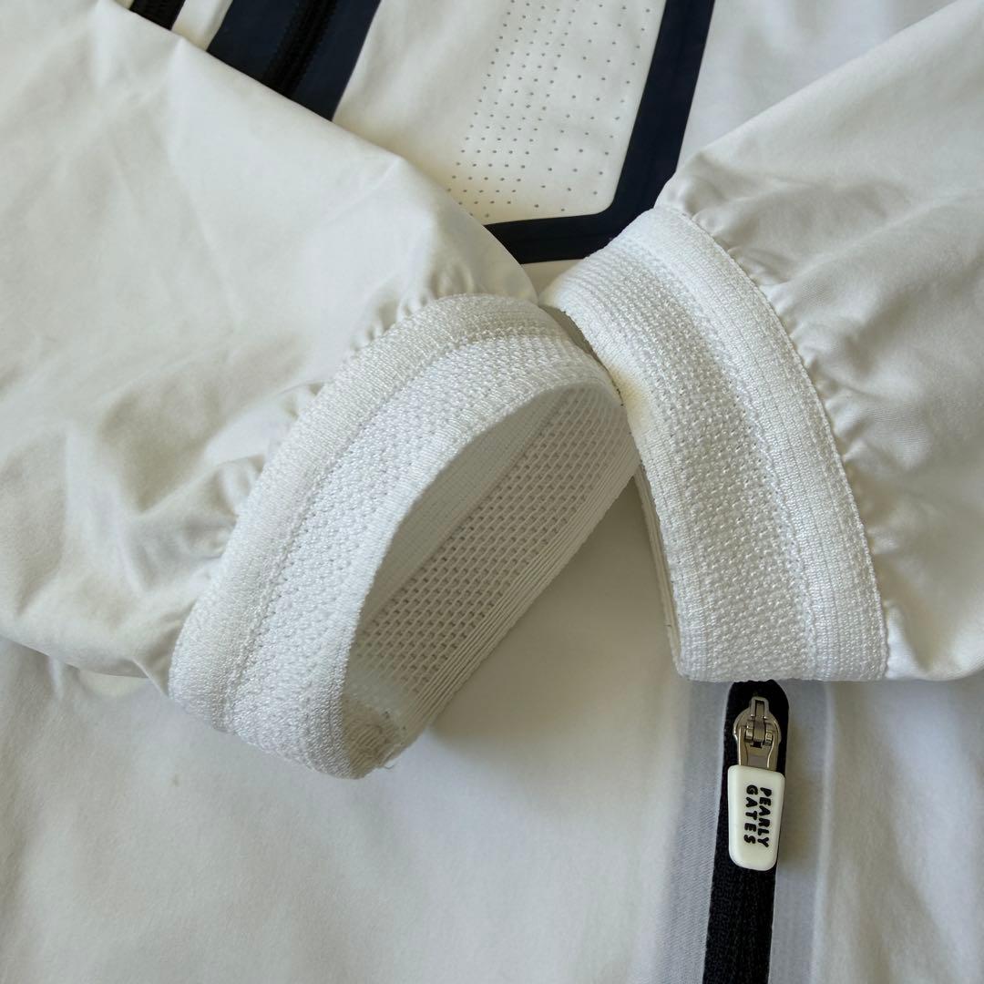 美品　パーリーゲイツ　ジャケット　ブルゾン　白　M〜L相当　薄手　スニード　4