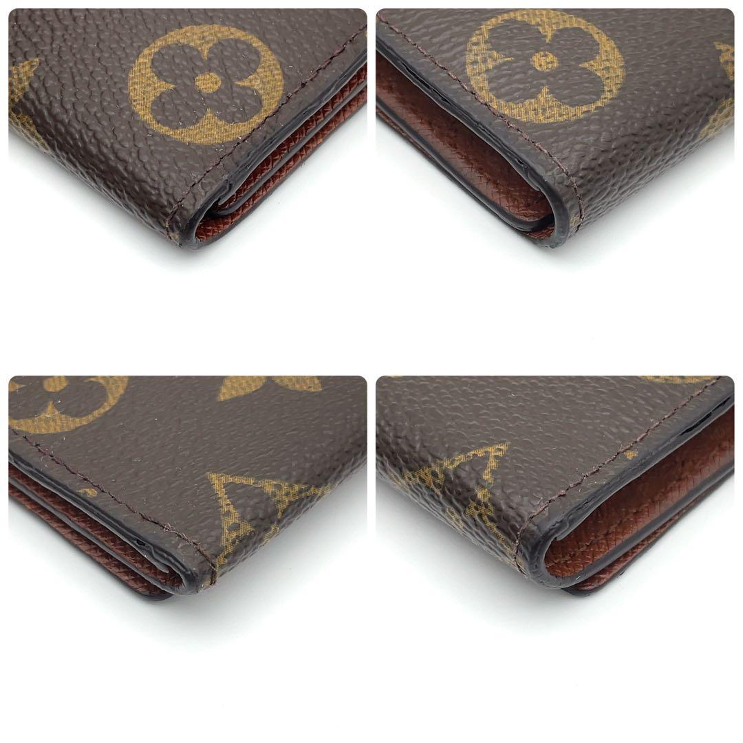 【超極美品】ルイヴィトン モノグラム キーケース ミュルティクレ4　4連　茶色