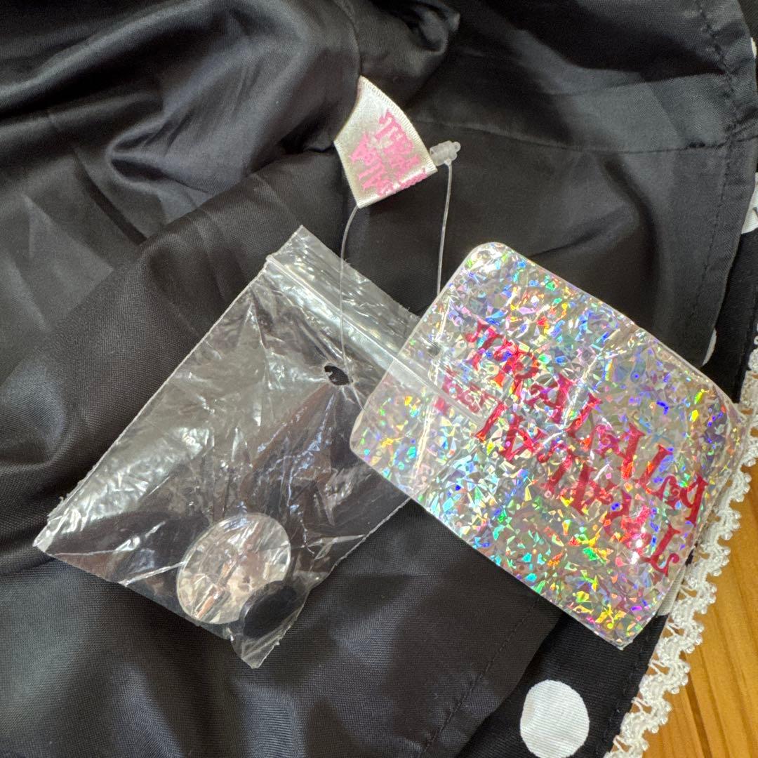 ☆お値下げ中☆ TRALALA 水玉模様ノースリーブミニワンピース新品・未使用