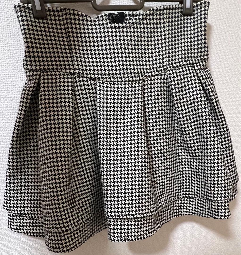 美品】ミシェルマカロン 美脚スカート 千鳥柄 Sサイズ - メルカリ
